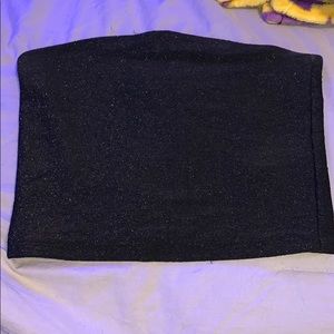 Black tube top